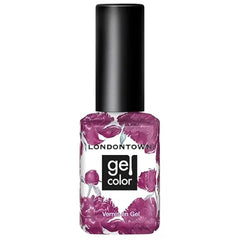 LONDONTOWN UV/LED Gel Nail Polish Long Lasting, Chip Resistant High Shine Color Glossy Deep Purple