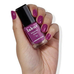 LONDONTOWN lakur Nail Polish Chip Resistant, Non Toxic, Conditions & Hydrates Nails Shimmery  Let's Dance