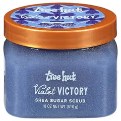 Tree Hut Shea Sugar Scrub, Exfoliating, Hydrating & Moisturizing Body Scrub with Shea Butter & Nourishing Essential Oils, Smooth & Soften Skin