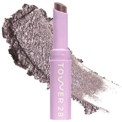 Tower 28 GoGo Cooling Shimmer Eyeshadow Stick - 8-Hour Wear Cream Eyeshadow + Precise Highlighter Stick - Water-Based Eye Makeup for Sensitive Eyes - Microplastic-Free Eye Shadow