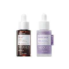 NEOGEN DERMALOGY Real Serum Collection Niacinamide, Vitamin C, Retinol, Bakuchiol, Panthenol, Peptide to combat acne, pigmentation, wrinkles, dry skin, dullness Korean Skin Care