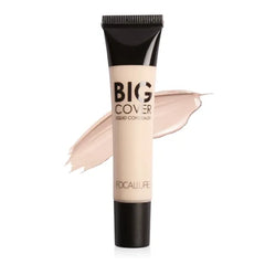 FOCALLURE Big Cover Liquid Concealer,Full Coverage & Oil-control Face Cream Concealer,High Adherence Concealer without Clumping and Cracking,Long Lasting Facial Concealer Makeup