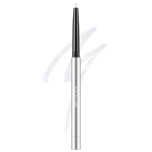 FOCALLURE Eyeliner Pencil with Built-in Sharpener,Waterproof,Smudge Proof,Gel Eye Liner Makeup Pen,Retractable,Long Lasting All Day Wear