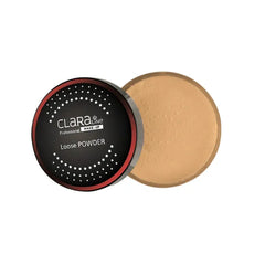 Claraline HD Loose Powder Form, Paraben-Free, Lightweight,Breathable, Long-Lasting, Transparent, Flawless Matte Finish, Face Setting Makeup Gift for Women