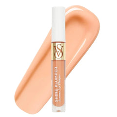 Victoria’s Secret Shine Extreme Lip Plumper Gloss | Crystal Clear & Warm Blush | With Marine Collagen Microspheres | High-Shine Volumizing Lip Gloss for Women