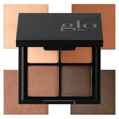 Glo Skin Beauty Eye Shadow Quad – Four Expertly Matched Shades for Custom Eye Looks