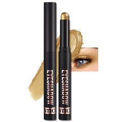 Erinde Shimmer Cream Eyeshadow Stick, Long Lasting Metallic Eye Shadow Stick, Waterproof Creamy Glitter Eyeshadow Pencil, High Pigment Blendable Neutral Eye Makeup