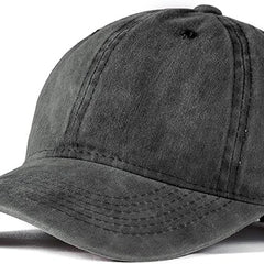 Edoneery Men Women Baseball Cap-Low Profile Adjustable Washed Cotton Golf Dad Hat