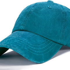 Edoneery Men Women Baseball Cap-Low Profile Adjustable Washed Cotton Golf Dad Hat