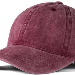 Edoneery Men Women Baseball Cap-Low Profile Adjustable Washed Cotton Golf Dad Hat