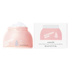 Saturday Skin Waterfall Glacier Water Cream – Oil-Free Hydrating Gel Moisturizer, Day & Night Korean Face Cream