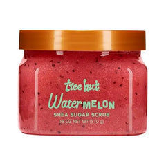 Tree Hut Shea Sugar Scrub, Exfoliating, Hydrating & Moisturizing Body Scrub with Shea Butter & Nourishing Essential Oils, Smooth & Soften Skin