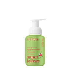 ATTITUDE Foaming Hand Soap for Kids, EWG Verified, Dermatologically Tested, Plant- and Mineral-Based Ingredients, Vegan - 10 Fl Oz