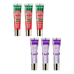 Ruby Kisses Broadway Vita-Lip Clear Lip Gloss 6pcs , Ultra-Hydrating & Soothing Formula with Vitamin Oils, High-Shine Non-Sticky Finish, Healing Glossy Lip Balm Locks in Moisture.