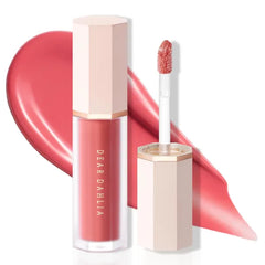DEAR DAHLIA Petal Drop Liquid Blush – Vegan Buildable Dewy Serum Blush with Natural Sheer Glow