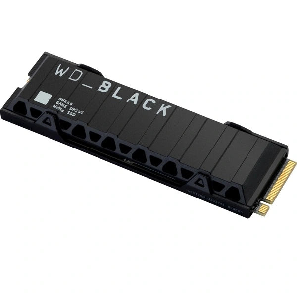 Western Digital Black SN850 1TB Internal SSD With Heatsink NVMe For PS5 (WDBAPZ0010BNC-WRSN) - Black
