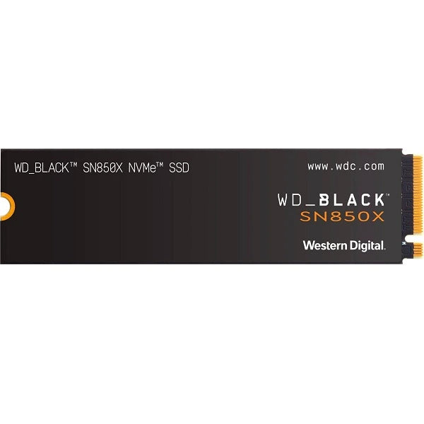 Western Digital Black SN850X 1TB Internal NVMe SSD (WDBB9G0010BNC-WRSN) - Black