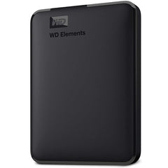 Western Digital Elements Portable Hard Drive (WDBU6Y0040BBK-WESN) 4TB - Black