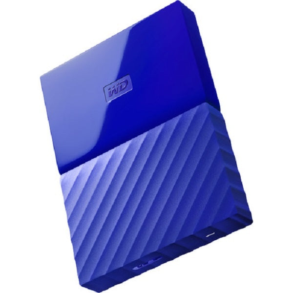Western Digital My Passport USB 3.0 Portable Hard Drive (WDBYNN0010BBL-WESN) 1TB - Blue