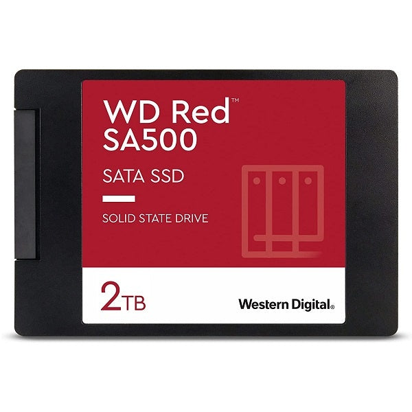Western Digital SSD Red SA500 NAS SATA Internal 2.5" (WDS200T1R0A) 2TB