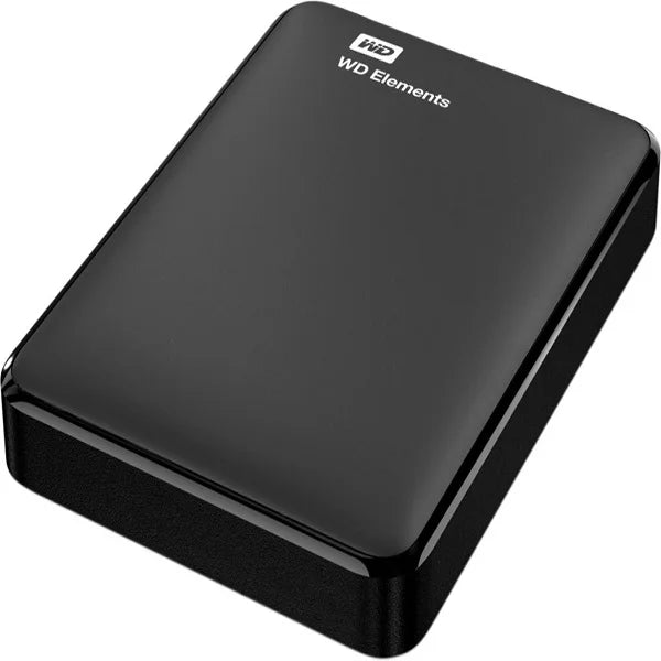 Western Digital Elements Portable Hard Drive (WDBUZG0010BBK-WESN) 1TB Black