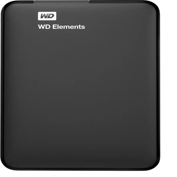 Western Digital Elements Portable Hard Drive (WDBUZG0010BBK-WESN) 1TB Black