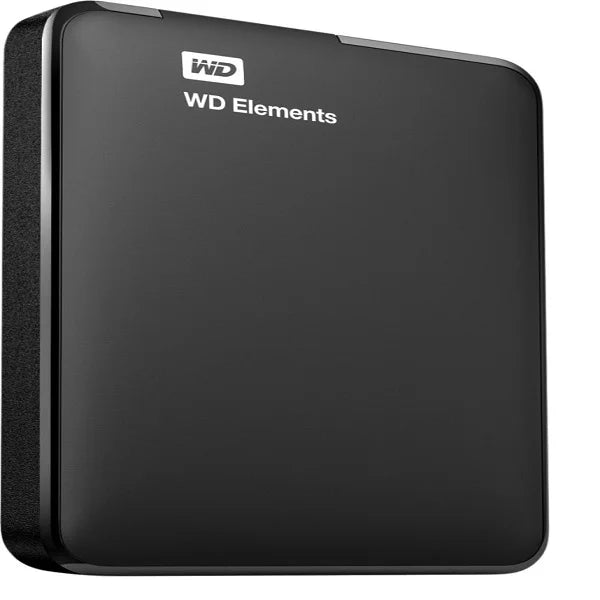 Western Digital Elements Portable Hard Drive (WDBUZG0010BBK-WESN) 1TB Black