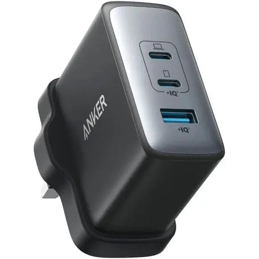 Anker Powerport lll 2 Port Type-C, 1 Port Type-A Adapter PD 100W GAN – Black