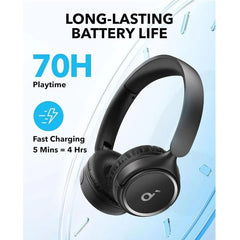 Anker Soundcore H30i (A3012H11) On Ear Wireless Headphones - Black