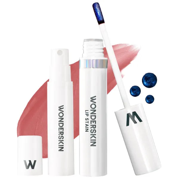 Wonderskin Wonder Blading Lip Stain Peel Off Masque - Long Lasting, Waterproof and Transfer Proof Nude Lip Tint, Matte Finish Peel Off Makeup
