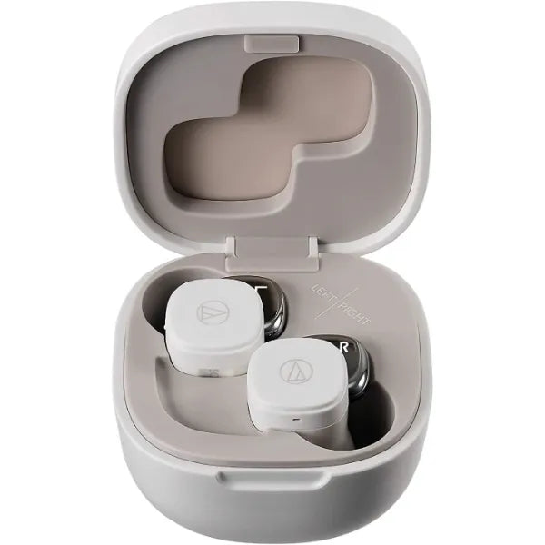 Audio-Technica ATH-SQ1TWWH Wireless in-Ear Headphones - White