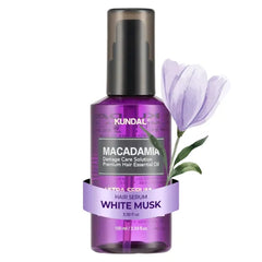 KUNDAL Damage Repair Hair Serum with Macadamia seed oil | Nourishing Intense Repair hair serum for Dry & Frizzy Hair | Lightweight Essential Oil Blend | Pink Grapefruit Scent, 3.38 fl oz (100ml)