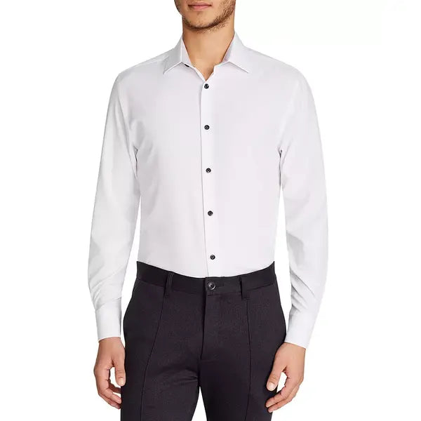 ConStruct Men's Slim-Fit Cooling Comfort Dress Shirt