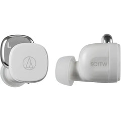 Audio-Technica ATH-SQ1TWWH Wireless in-Ear Headphones - White