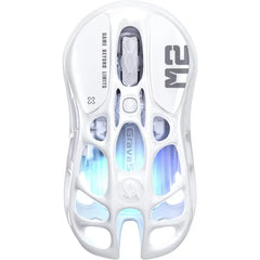 GravaStar Mercury M2 Wireless Gaming Mouse with 26,000 DPI, PAW3395DM Sensor -79g Lightweight Hollowed-Out Design -5 Programmable Buttons -5 Dynamic Lightsync RGB