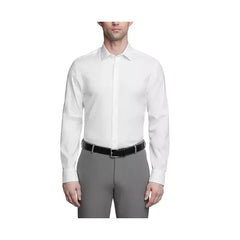 Calvin Klein Men's Refined Slim Fit Stretch Dress Shirt
