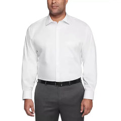 Van Heusen Big Men's Ultra Wrinkle Free Solid Dress Shirt