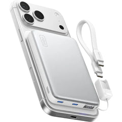INIU for MagSafe Qi2.2 25W Portable Charger, Slimmest 10000mAh Power Bank