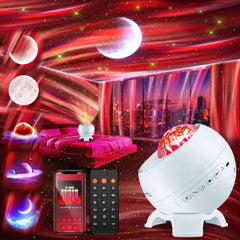 Staryou LED Light Gifts Home Decor Light Projector with 375 Effects, Bluetooth