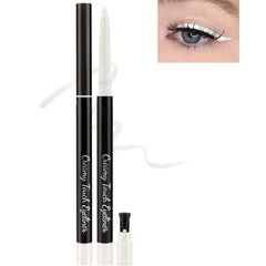 Erinde Gel Eyeliner for Mature Women - Waterproof Smudge-proof Eye Liner Pencil, Gel Cream Matte Texture, Built-in Sharpener, Long Lasting Precision Waterline Eyeliner for Older Women