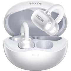 TALIX Ultra Open Ear Earbuds X6, Clip-On Headphone with Directional Sound, Ultra-Light Comfort Fit, Bluetooth 5.4 Wireless Earbuds, 26H Playtime, Spatial Sound, for Running, Workout & Daily Use