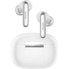 EarFun Air 2 Wireless Earbuds, 10mm Drivers with LDAC Bluetooth Earbuds, Hi-Res Audio, Bluetooth 5.3 with Multipoint Connection, 4 Mics, Wireless Charging, 40H Playtime, App Customization, IPX7
