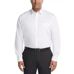 Van Heusen Tall Men's Ultra Wrinkle Free Solid Dress Shirt