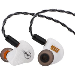 Linsoul ZiiGaat x Fresh Reviews Arete in Ear Monitor, 1DD+4BA Hybrid Earphone IEM, Wired Gaming Earbuds, Studio Monitor Tunning, with Detachable IEM Cable for Musician Audiophile