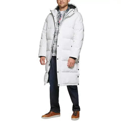 Men's Quilted Extra Long Parka Jacket