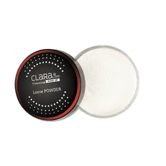 Claraline HD Loose Powder Form, Paraben-Free, Lightweight,Breathable, Long-Lasting, Transparent, Flawless Matte Finish, Face Setting Makeup Gift for Women