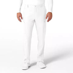 Wink Men's W123 Flat Front Cargo Scrub Pant