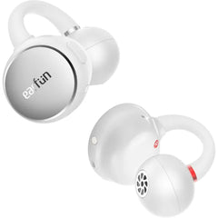 EarFun Clip Open Ear Earbuds, Wireless Clip On Headphones, Adaptive Comfort with Secure Fit, Bluetooth 6.0, LDAC, Hi-Res Audio, 2 Mics AI ENC Call, 40H Playtime, Earbuds for Sports, Running, Workout