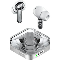 Nothing Ear (3) Wireless Earbuds Super Mic 45dB Hybrid Active Noise Cancelling Bluetooth Headphones Hi-Res 6 Mics, 12mm Dynamic Bass Boost, Dual Connect ANC Sport Ear Buds for iPhone Android