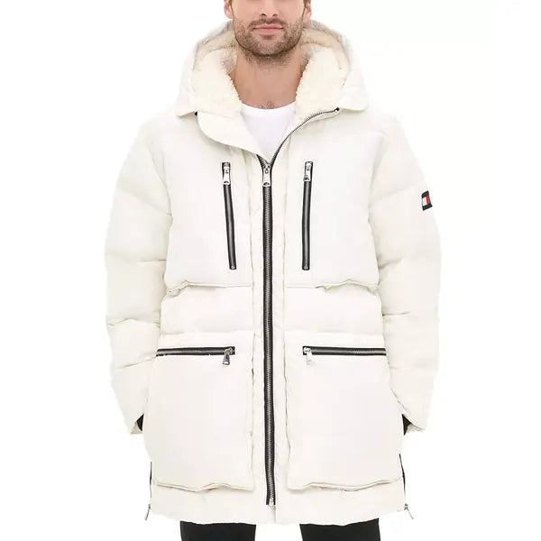 Men’s Hooded Heavyweight Parka Jacket